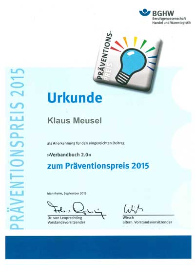 Präventionspreis 2015